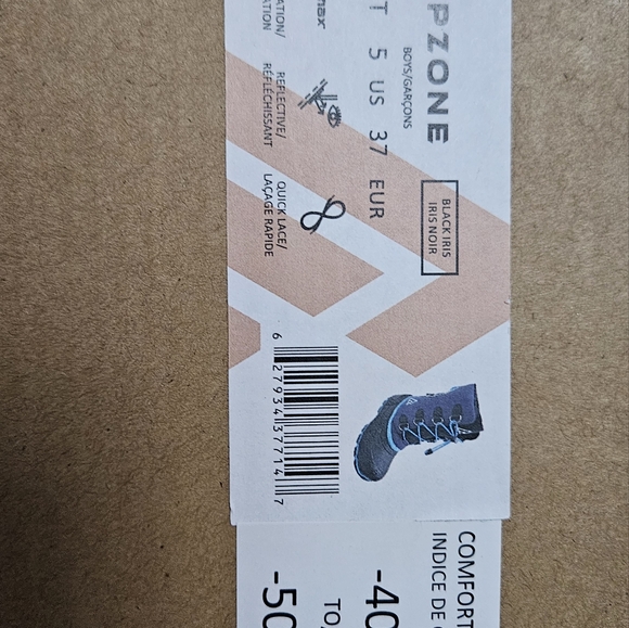 Brand new Ripzone youth winter boots size 5 - Picture 6 of 6